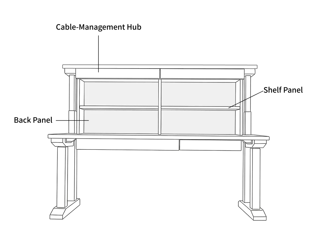 IMG-01-2: Overall view of the desk (another angle)